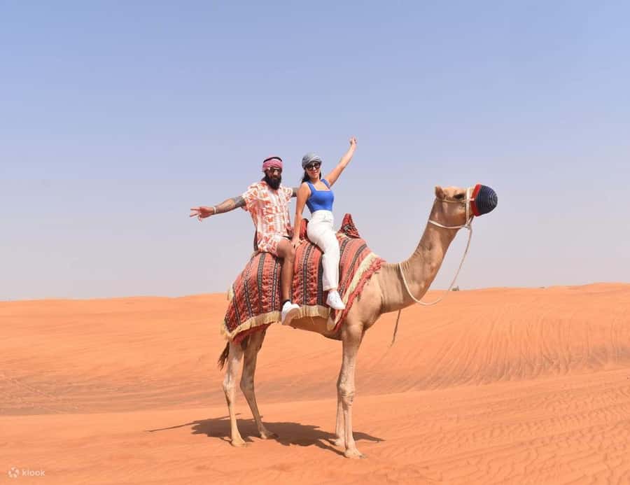 Doha: DesertSafari with Quad Bike, Camel Ride & Sandboarding - Guides, driving, and the human side of the trip