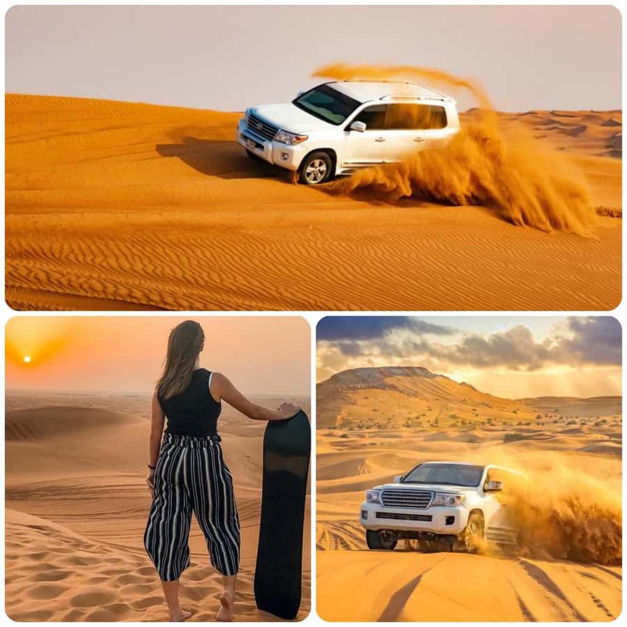 Doha : Full day Combo Tour to Doha City And Desert Safari - The Pearl shows Qatar’s modern side