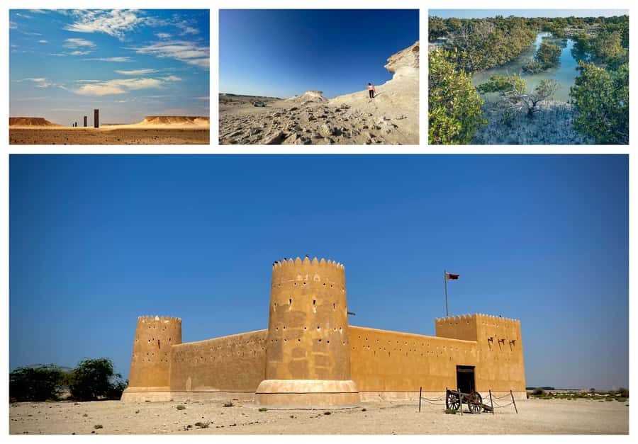 Doha Full Day North & West Tour | Rich History & culture - Al Zubara Fort and Qatar’s archaeological past