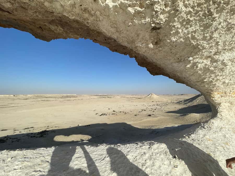 Doha Full Day North & West Tour | Rich History & culture - Richard Serra’s East-West/West-East sculpture