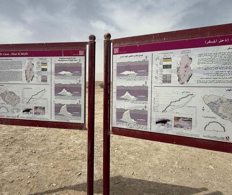 Doha: Guided Al Misfir Cave Tour - Rock formations and a lesson in geology