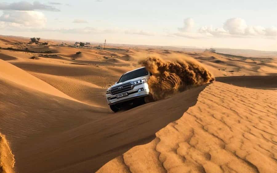 Doha: Half Day Desert Safari, Dune Bashing, Camel Ride - The first desert stop adds camels and photo time