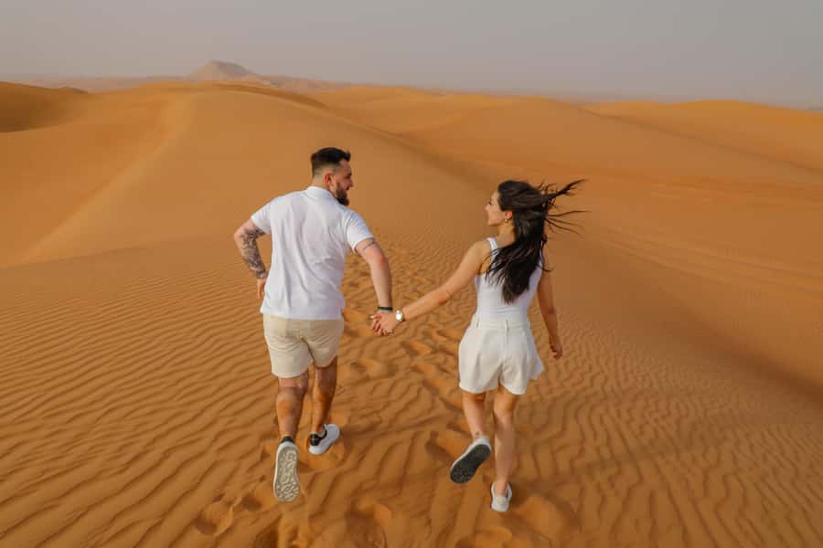 Doha: Half-Day Desert Safari, Quad Bike, Camels & Inland Sea - Quad bikes for an extra burst of action
