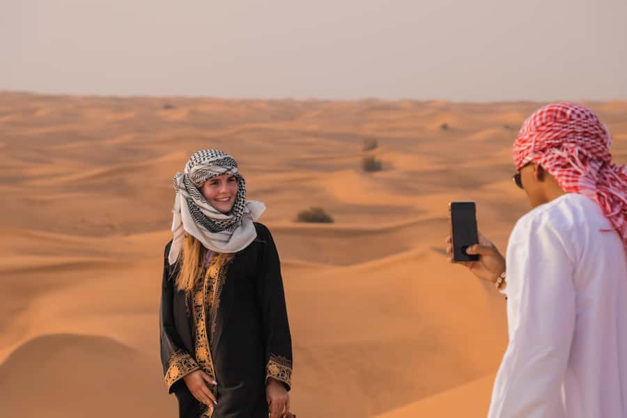 Doha: Half-Day Desert Safari, Quad Bike, Camels & Inland Sea - Photos, water, and the small comforts