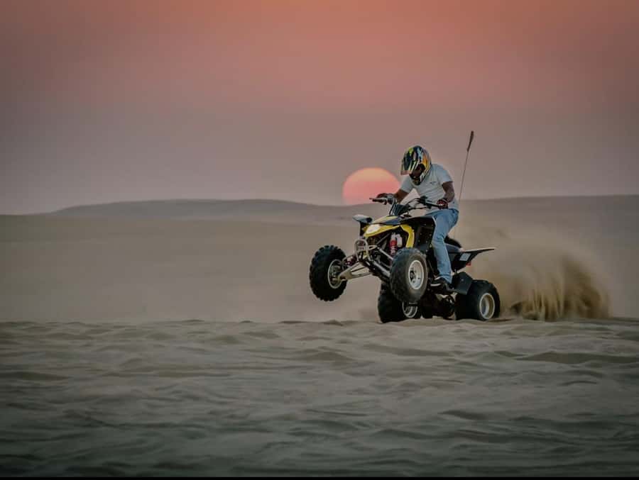 Doha: Half Day Desert Safari With Camel Ride & Sand Boarding - The Inland Sea is the quiet reward