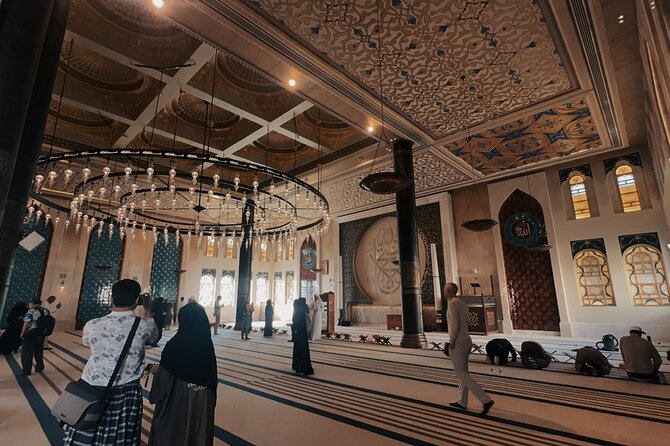 Doha Highlights Private City Tour with Licensed Tour Guide - The National Museum of Qatar and the desert rose design