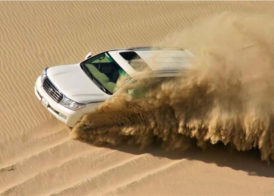 Doha : Inland Sea Desert Safari ,Camel Ride & Sandboarding - Key points at a glance