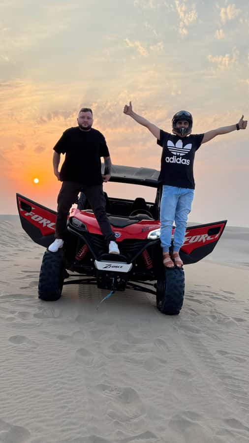 Doha: inland sea Tour With Dune Bashing &Sandboarding fun - Leaving Doha for Sealine Beach