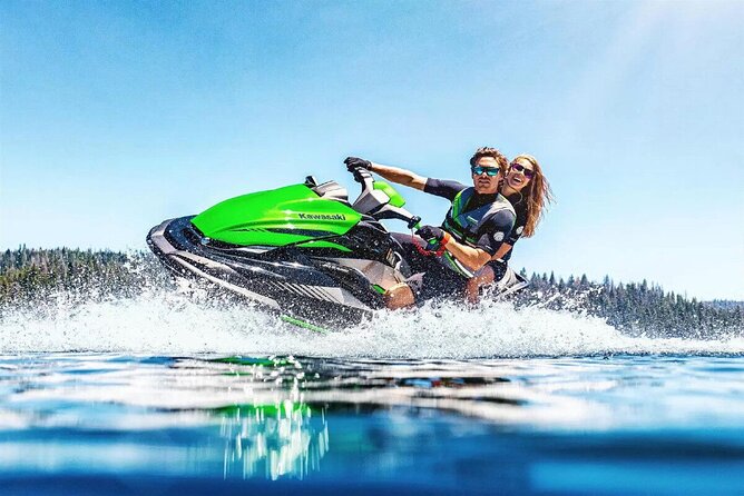 Doha: Jet Ski to Skyline with View of Katara and Pearl Qatar - Riding toward Katara and The Pearl-Qatar