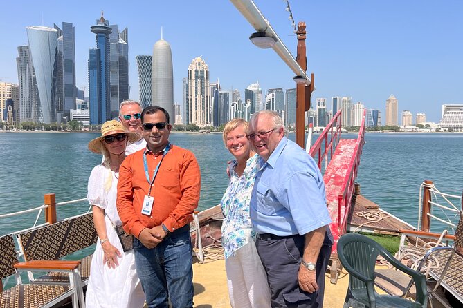 Doha Layover City Tour And Dhow Boat Ride - Pearl Island in a 30-minute window