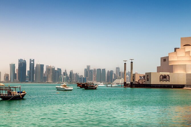 Doha layover, Stopover,Transit (4 Hours Private guided city tour) - The Corniche gives you the classic Doha view