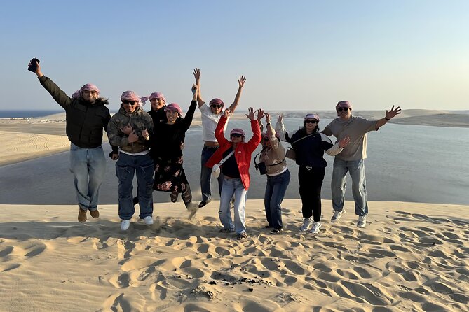 Doha: Luxury Desert Safari, Quad Bike & Sandboarding - The Inland Sea, where dunes meet water