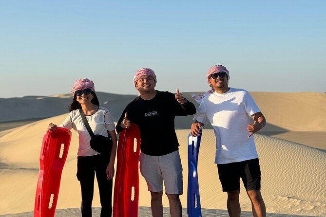 Doha: Luxury Desert Safari, Quad Bike & Sandboarding - Dune bashing across the golden sand