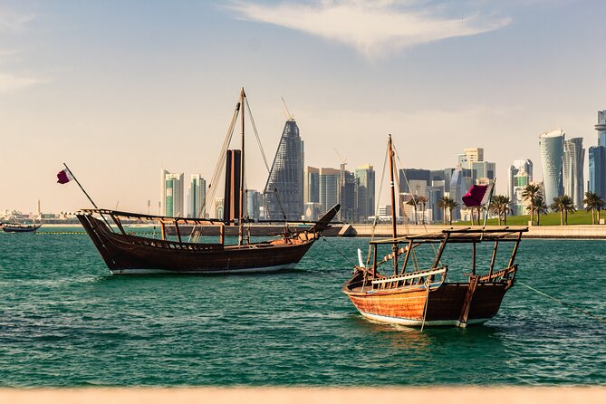 Doha Night City Tour With Pickup From Doha airport and Hotels - The Corniche and Doha Bay after dark