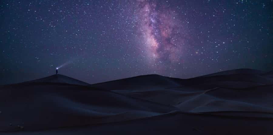 Doha: Night Desert Safari, Stargazing, Dune Driving &Inland - Stargazing under a changeable Qatar sky