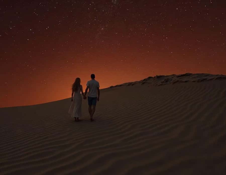 Doha : Night Desert Safari with Dune Bashing & Stargazing - From Doha to Qatar’s southern desert