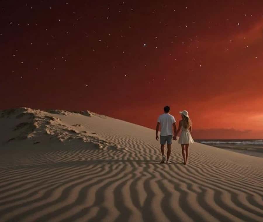 Doha: Night Inland Sea Desert Safari with Full Activities - Dune bashing after dark
