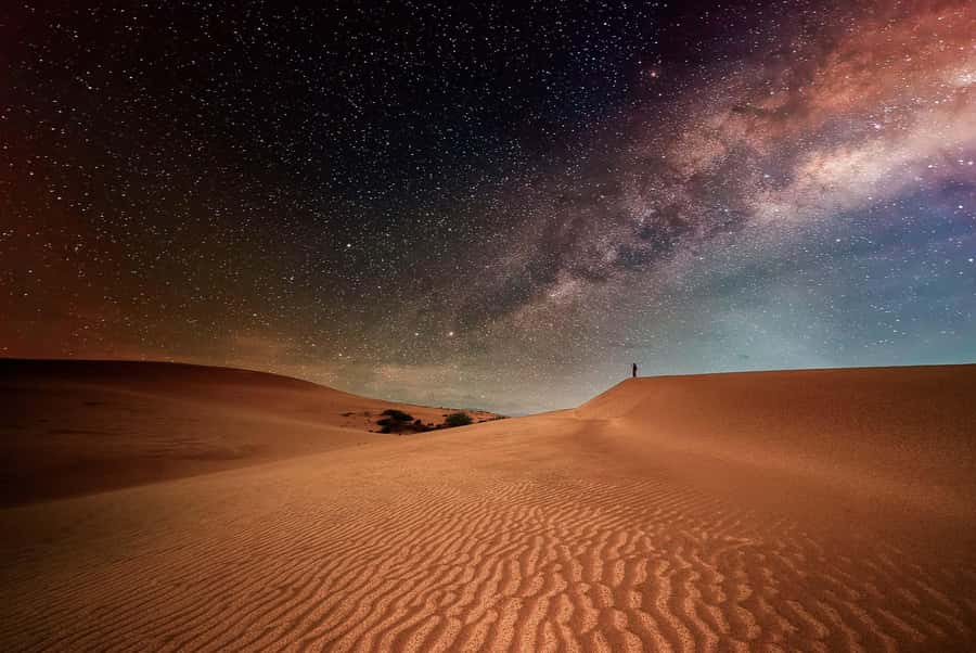 Doha: Nighttime Desert Safari with Dune Bashing & Camel Ride - Sealine Beach Resort and the first desert stops