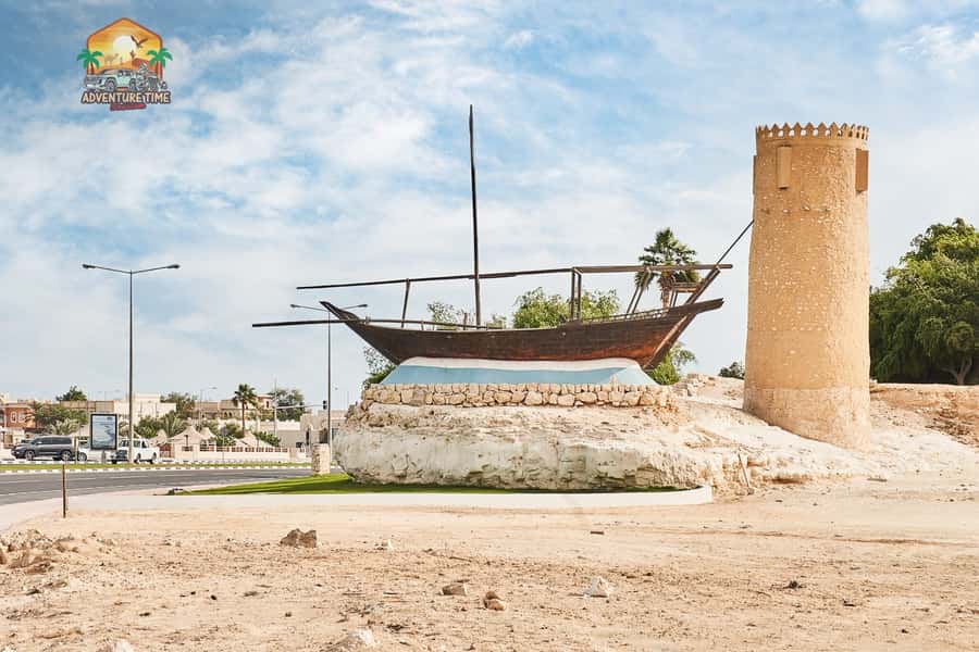 Doha North Qatar Tour Zubara Fort, Mangroves, Jumail Village - The 75-minute return to Doha
