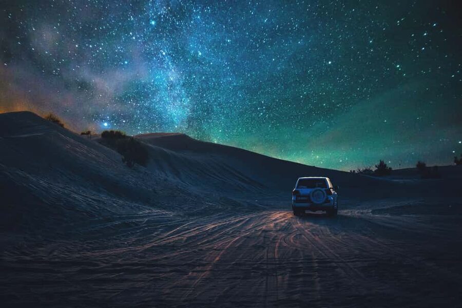 Doha: Overnight Desert Safari with Dinner and Breakfast - The Inland Sea and the evening camp