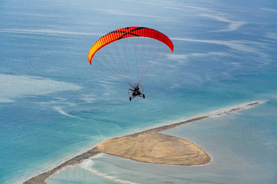 Doha: Paratrike Air Tour with Hotel Pickup and Drop-off - What you see from the air