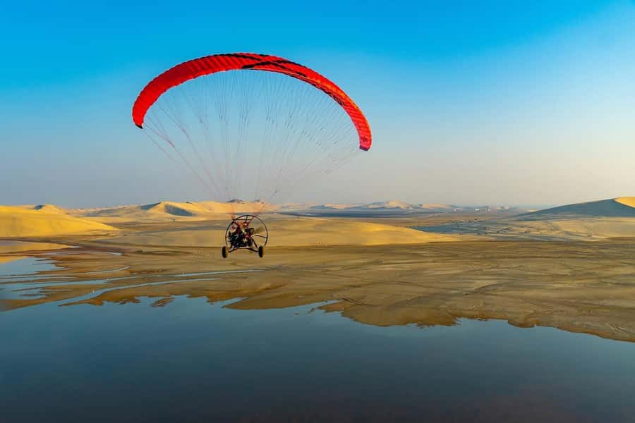 Doha: Paratrike Air Tour with Hotel Pickup and Drop-off - Comfort, clothing, and safety