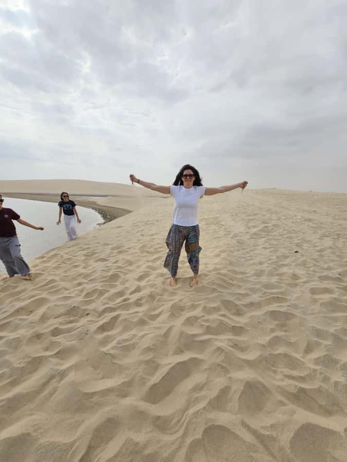 Doha:Private Desert Safari, Falcon, Sandboarding,inland sea - Is $71 good value?