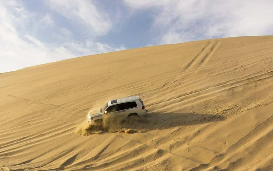 Doha: Private NIGHT desert safari with free camel ride - How the four-hour schedule works