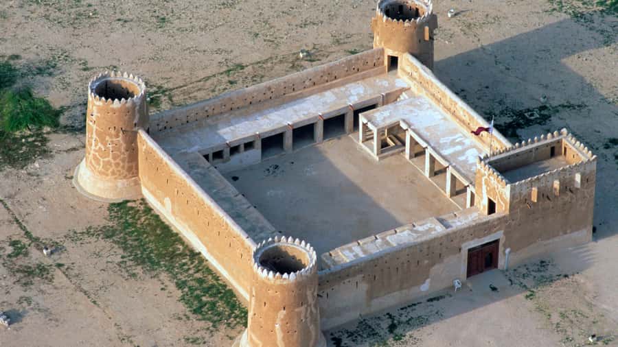 Doha: Private North Qatar Tour, Mangroves, & Zubara Fort - Zakheera Beach and the mangrove setting