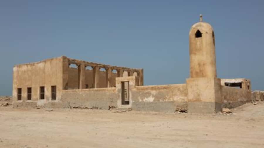 Doha: Private North Qatar Tour, Mangroves, & Zubara Fort - Jumail’s abandoned village