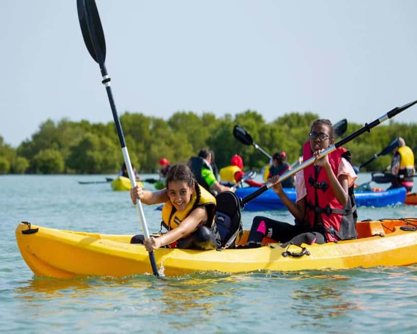 Doha: Private Purple Island Mangroves Kayaking Adventure - Purple Island and its ancient dye connection