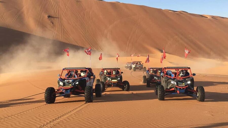 Doha Qatar Buggy ride, camel ride, dune bashing, sandboard. - At a glance