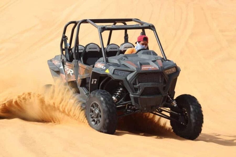 Doha Qatar Buggy ride, camel ride, dune bashing, sandboard. - Leaving Doha for Sealine Beach Resort