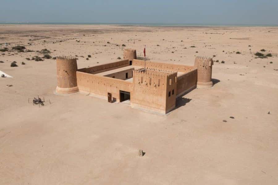 Doha-Qatar North Tour, Zubara Fort, Mangroves, purple island - Al Thakira Mangroves and Purple Island