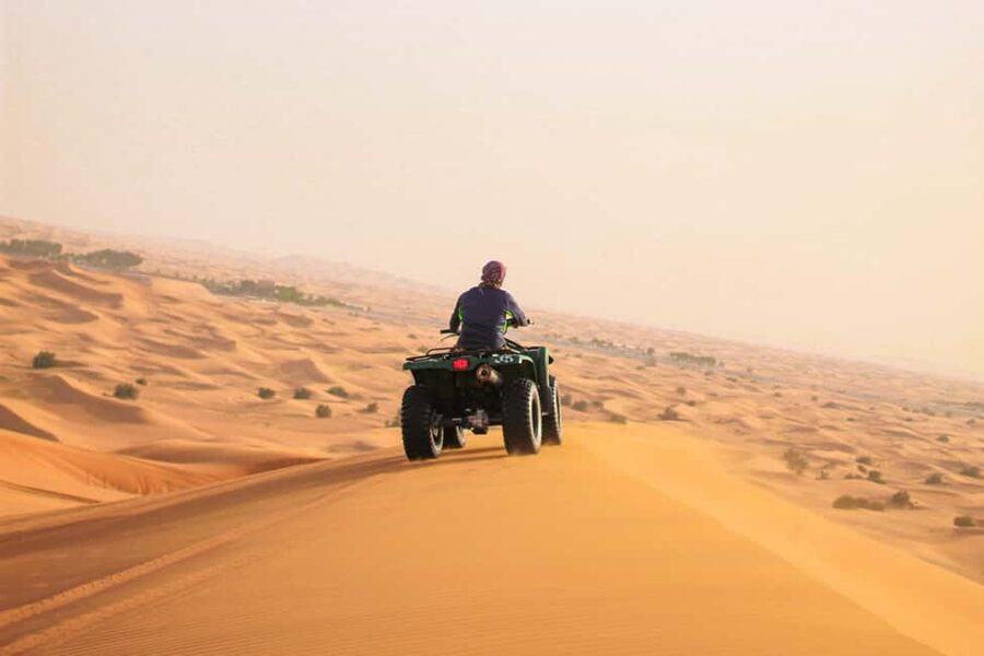 Doha:Quad Bike Desert Safari Adventure with 4x4 Vehicle Ride - From Doha’s streets to open Qatar desert