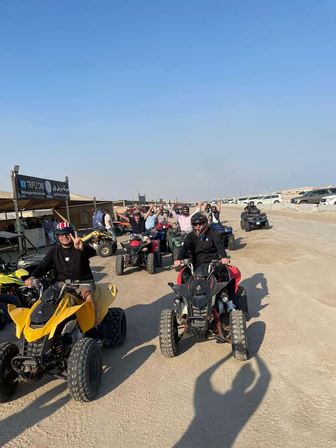 Doha: Quad Bike, Desert Safari, Buggy ride & inland sea tour - Leaving Doha for Qatar’s southern desert