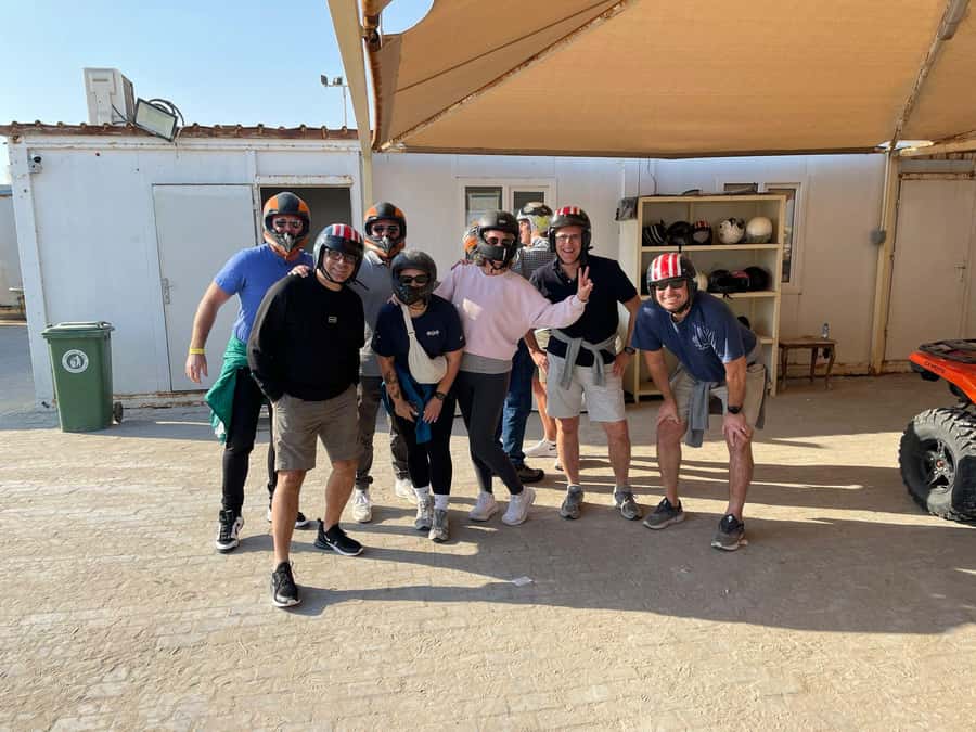 Doha: Quad Bike, Desert Safari, Buggy ride & inland sea tour - The Inland Sea and the Saudi border view