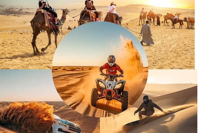 Doha Quad Bike, Dune Bashing, Camel Ride and Island Sea Tour - From Doha to the sand at Mesaieed