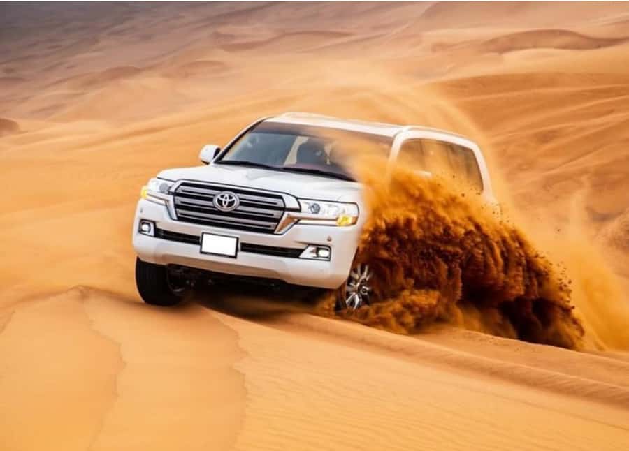Doha: Relax Desert Safari, Camel Ride, Inland Sea, Swimming - From Doha to the open Qatar desert