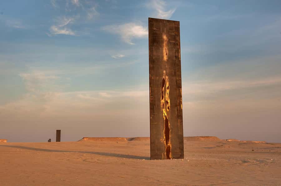 Doha: Richard Serra Sculpture,Mushroom Hill,Camel Race Track - Key points at a glance