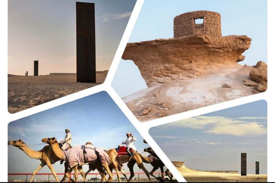 Doha: Richard Serra Sculpture, Zekreet and West Coast Tour - The ride from Doha to Al Shahaniya