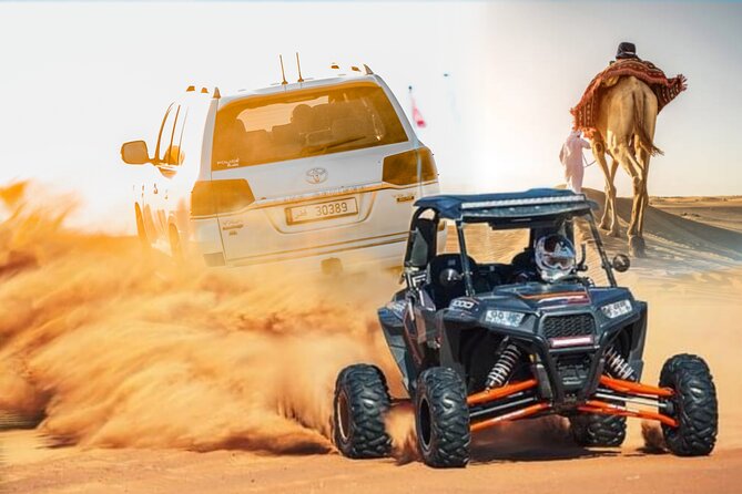 Doha Safari Adventures, Dune Bashing, Sand Buggy, Camel Ride Tour - Key points at a glance