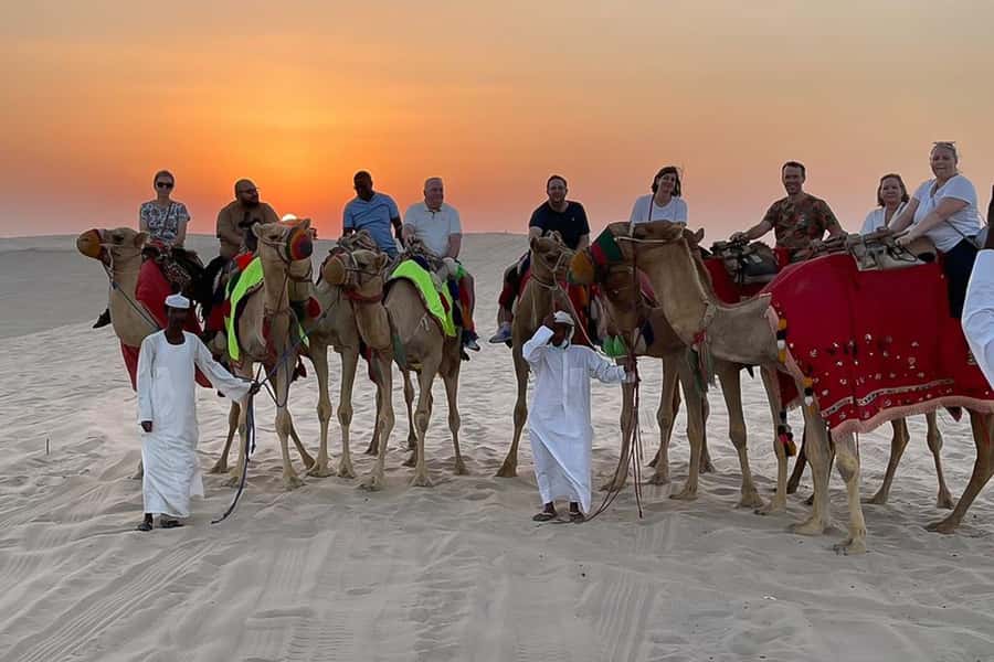 Doha Safari: ATV Ride, Dune Bashing, & Sandboarding Fun - The 4x4 ride from Doha to the desert camp