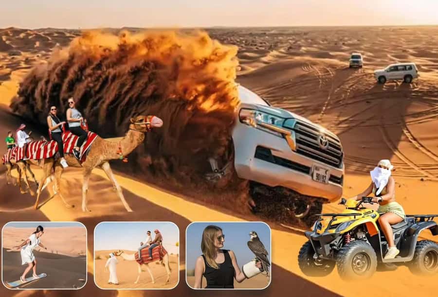 Doha: Safari, Camel Ride, Sand boarding and Inland Sea Tour - Leaving Doha for Qatar’s open desert