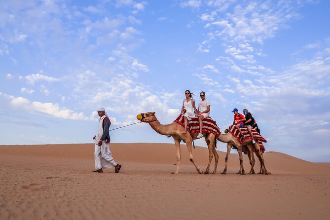 Doha: Safari, Dune bashing, Camel Ride, Sandboarding & Inland Sea - The sea-line stop and first desert views