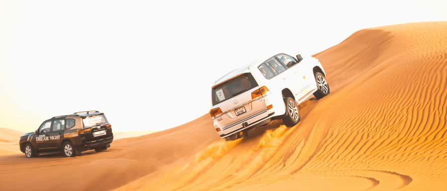 Doha: Safari | Inland Sea Tour | Camel Ride | Sandboarding - From Doha to the open desert