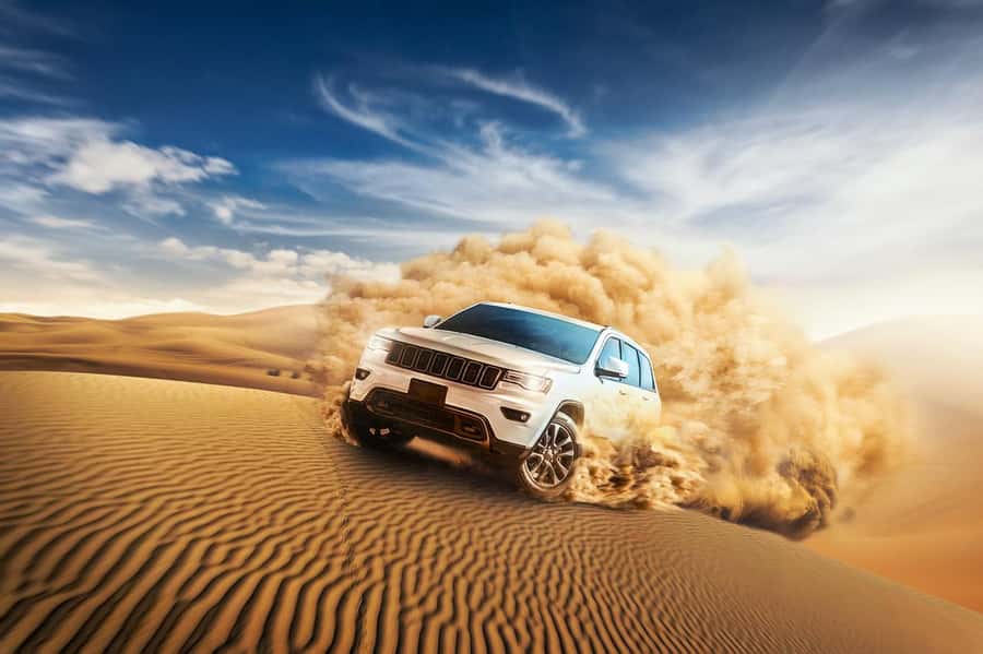 Doha Safari Quadbike, CamelRide, Sandboarding & Inland Sea - Quad biking on a 250cc dedicated track
