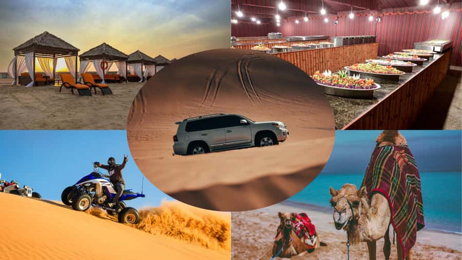 Doha:Safari Tour with Lunch/Dinner in Desert by the Sea Side - Key points to know before booking