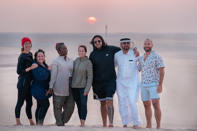 Doha Sharing Desert Safari with Dune Bashing and Sand Boarding - Sandboarding, With One Important Catch