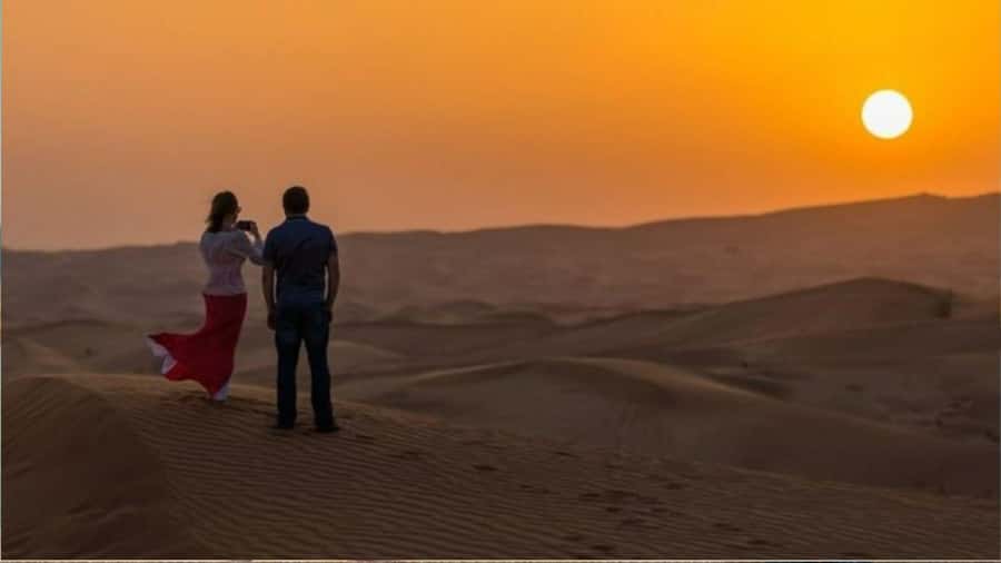 Doha :Sunrise/ Sunset Desert Safari CamelRide & Sandboarding - Why the sunrise and sunset timing matters
